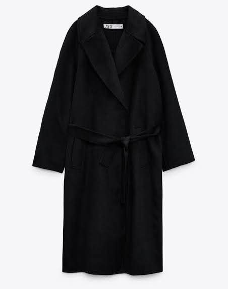 the winter coat in baby blue colors : baby blue - beige - black