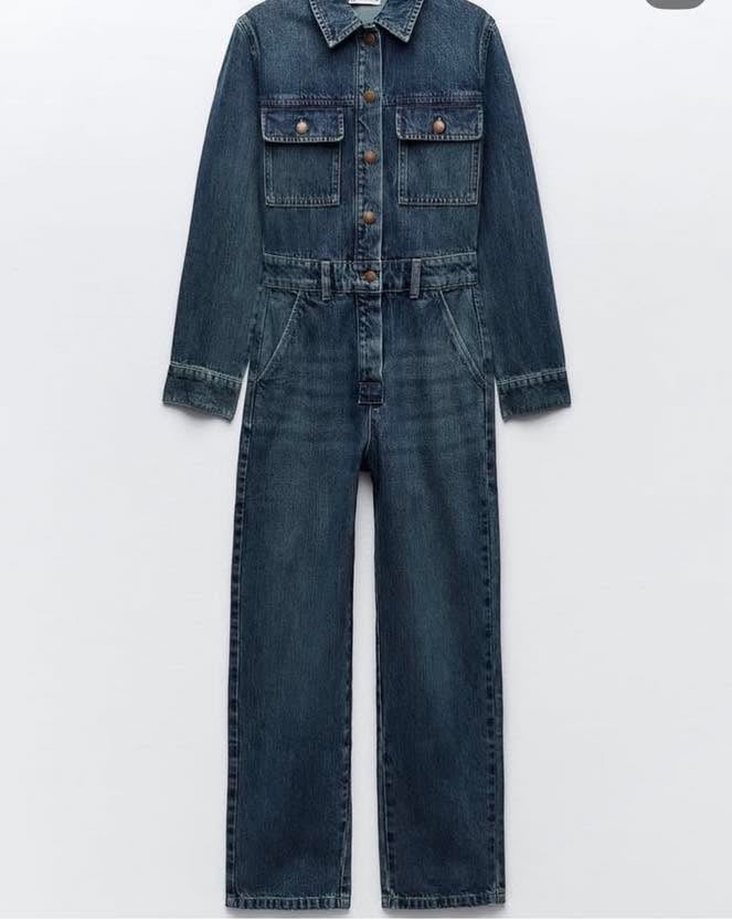 Denim jumpsuit