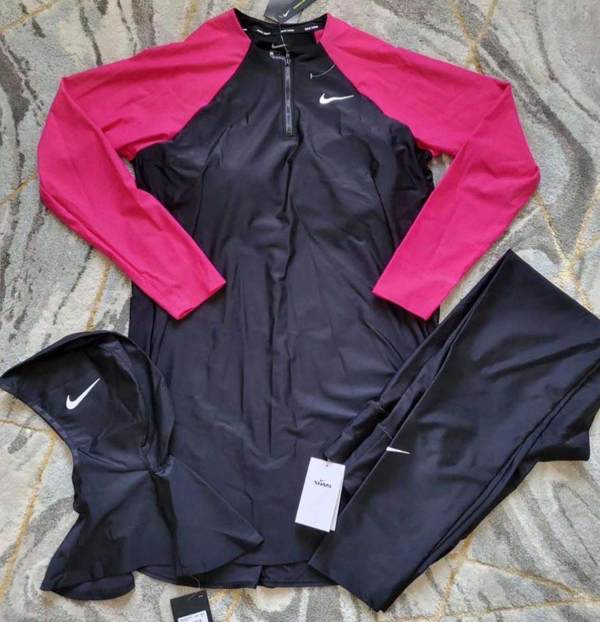 Nike Fuchsia Modest Swimwear