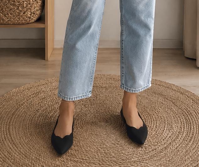 Women's Pointed-Toe Ballerina Flats ✨