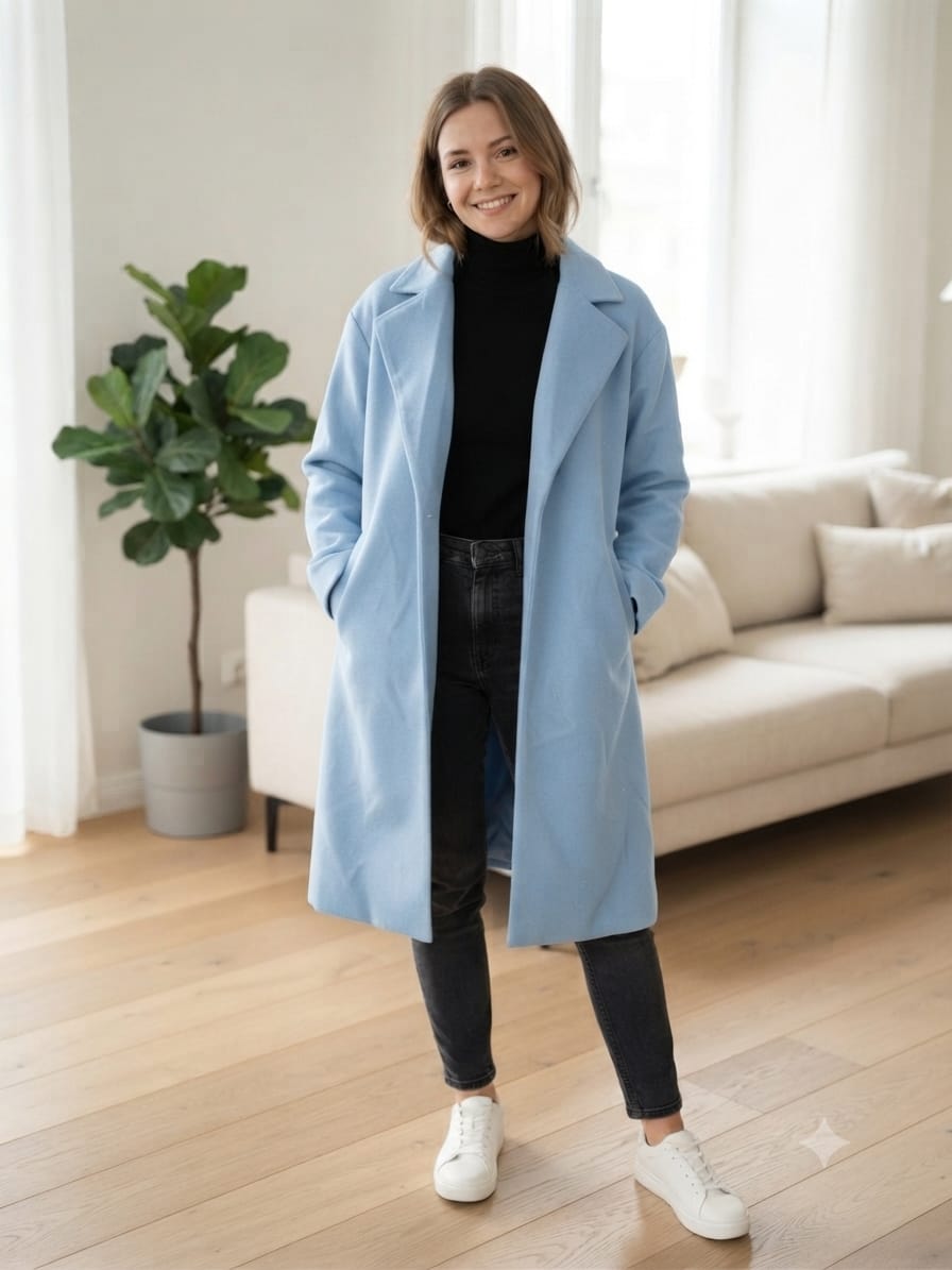 Wool Coat (Without Belt) π€π€
