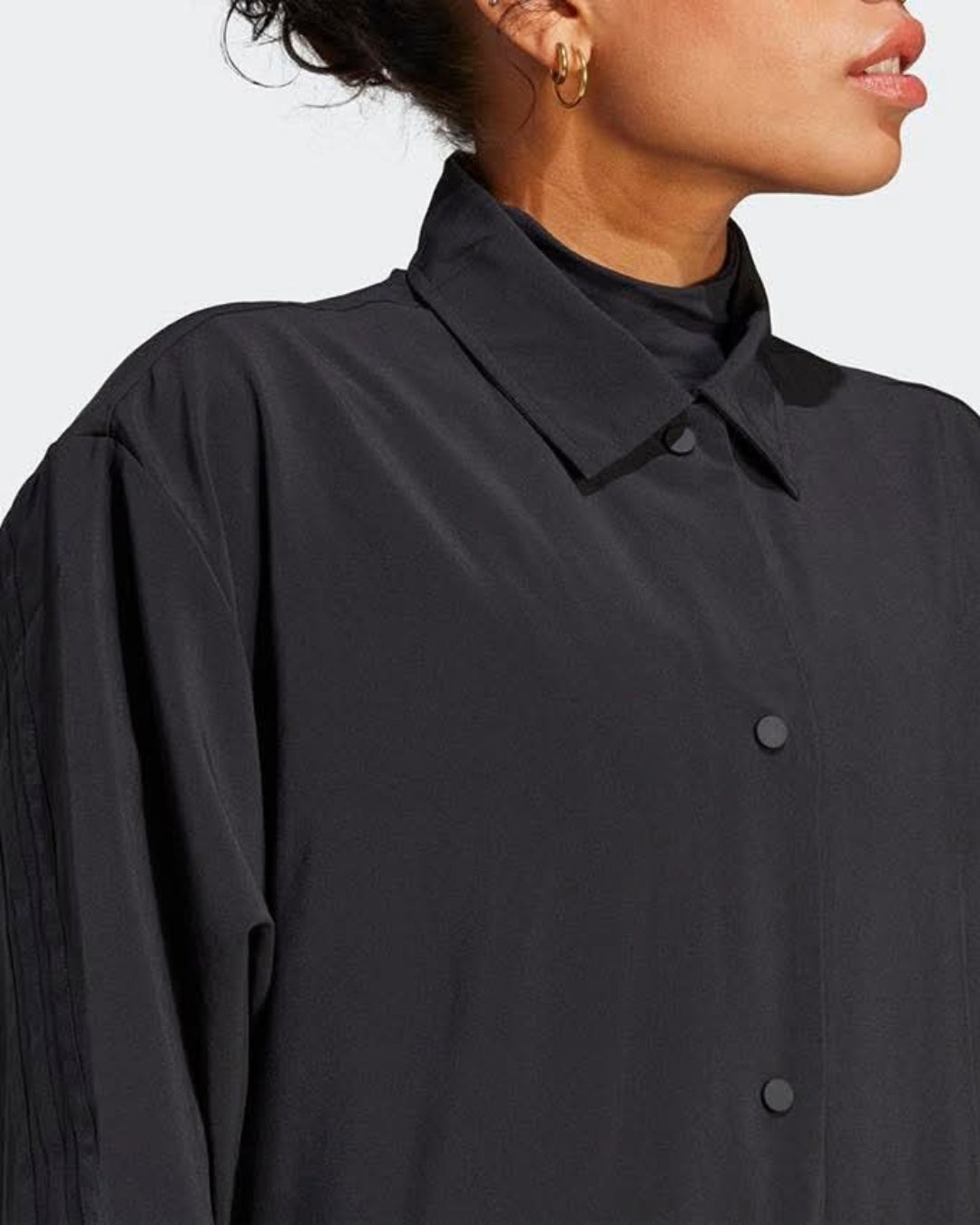 Adidas-Style Long-Sleeve Jacket