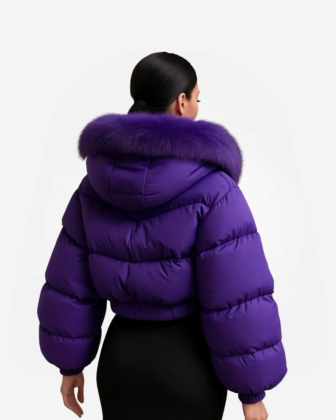 Fur-Lined Short Coat