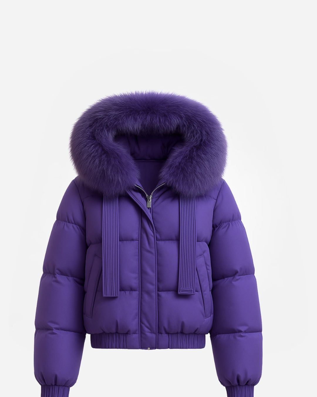 Fur-Lined Short Coat