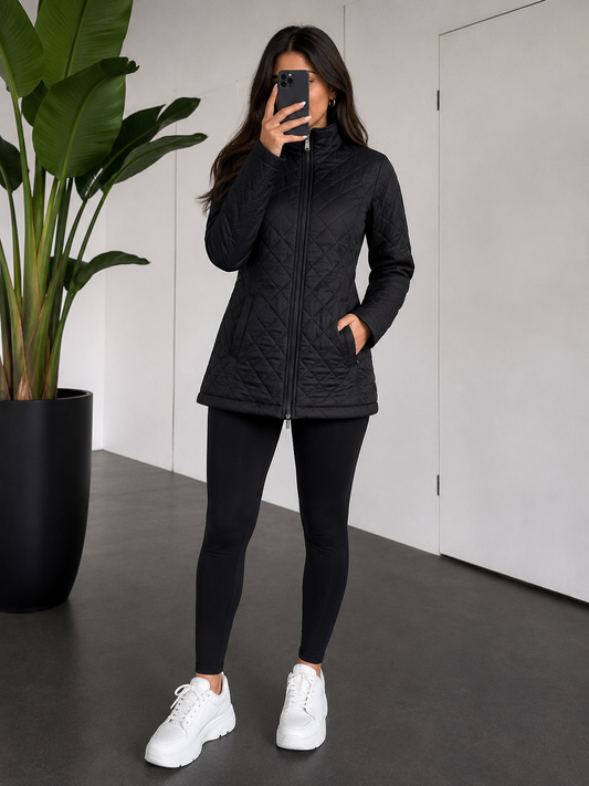 Long Quilted Jacket