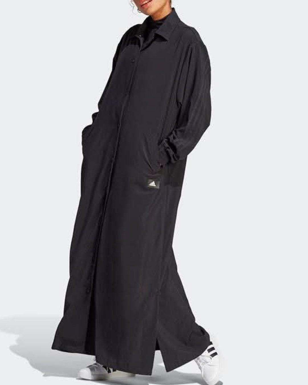 Adidas-Style Long-Sleeve Jacket