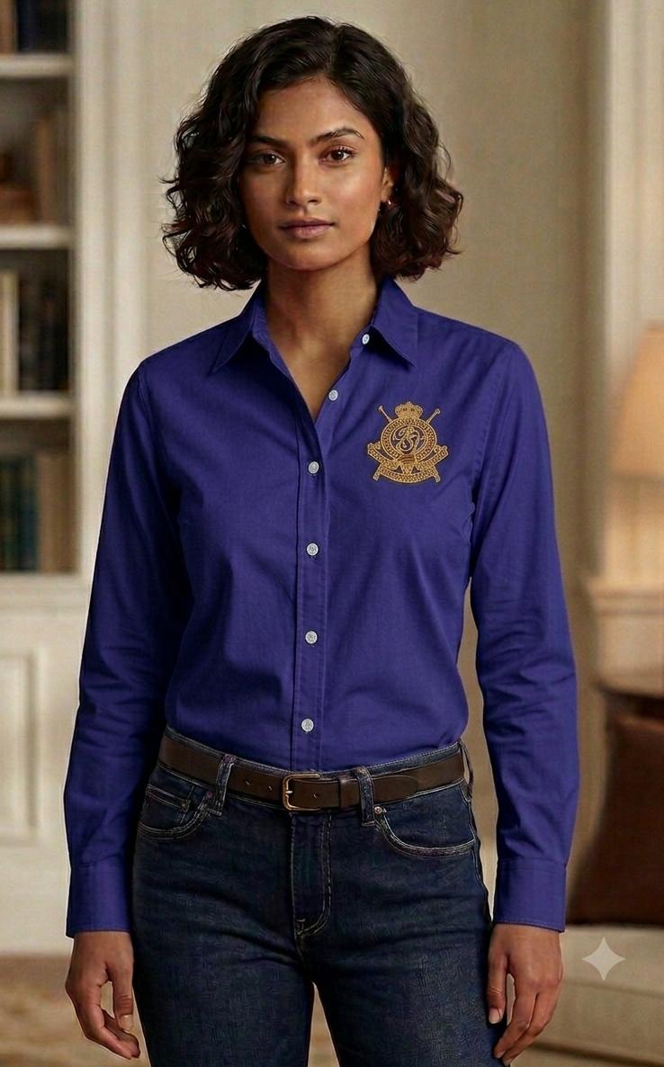 Gold Embroidered Shirt ✨