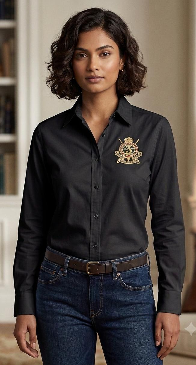 Gold Embroidered Shirt ✨