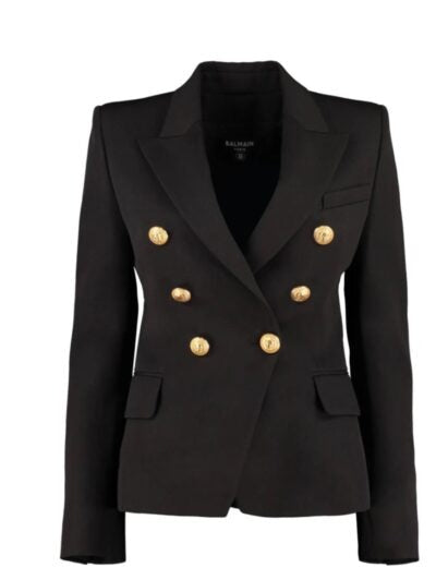 Classic Double-Breasted Blazer