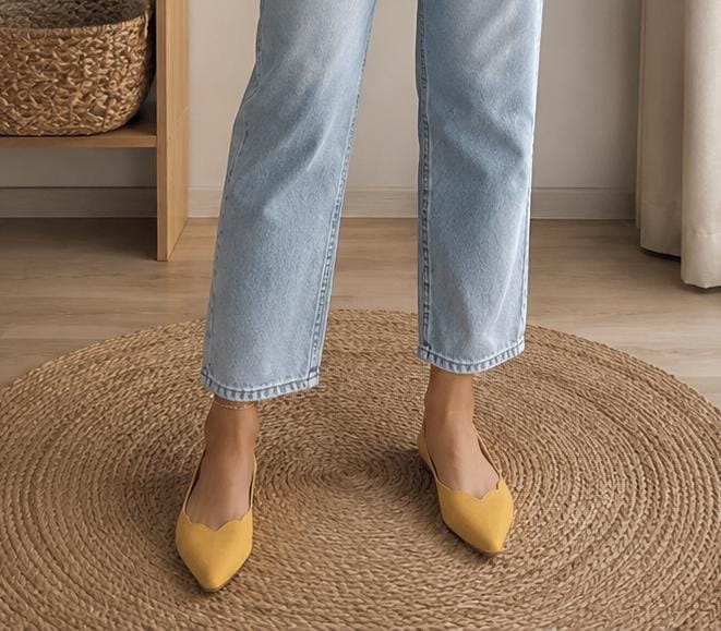 Women's Pointed-Toe Ballerina Flats ✨